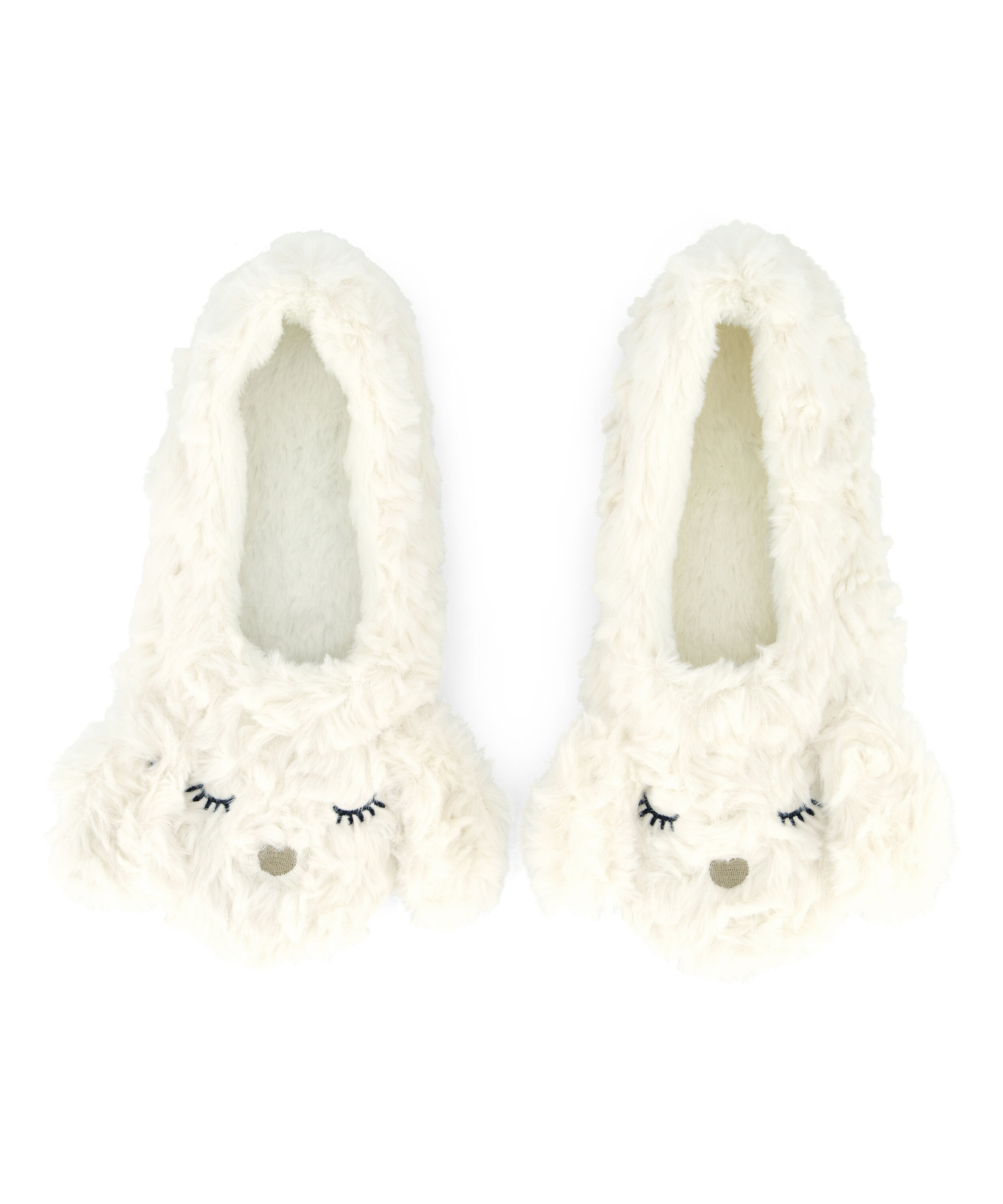 Ballerina slippers, White