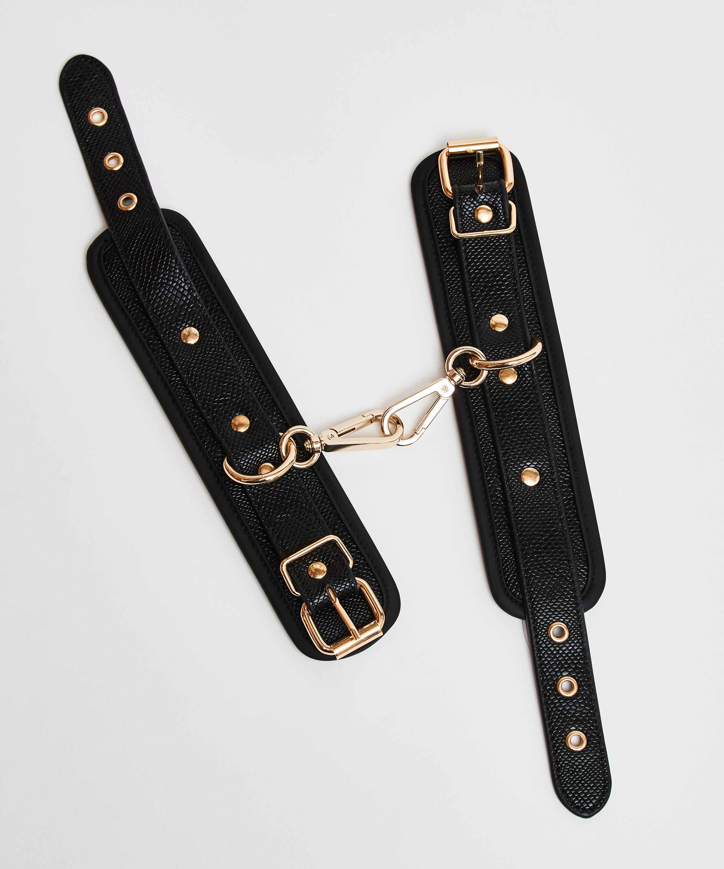 Snake handcuffs, Black, main