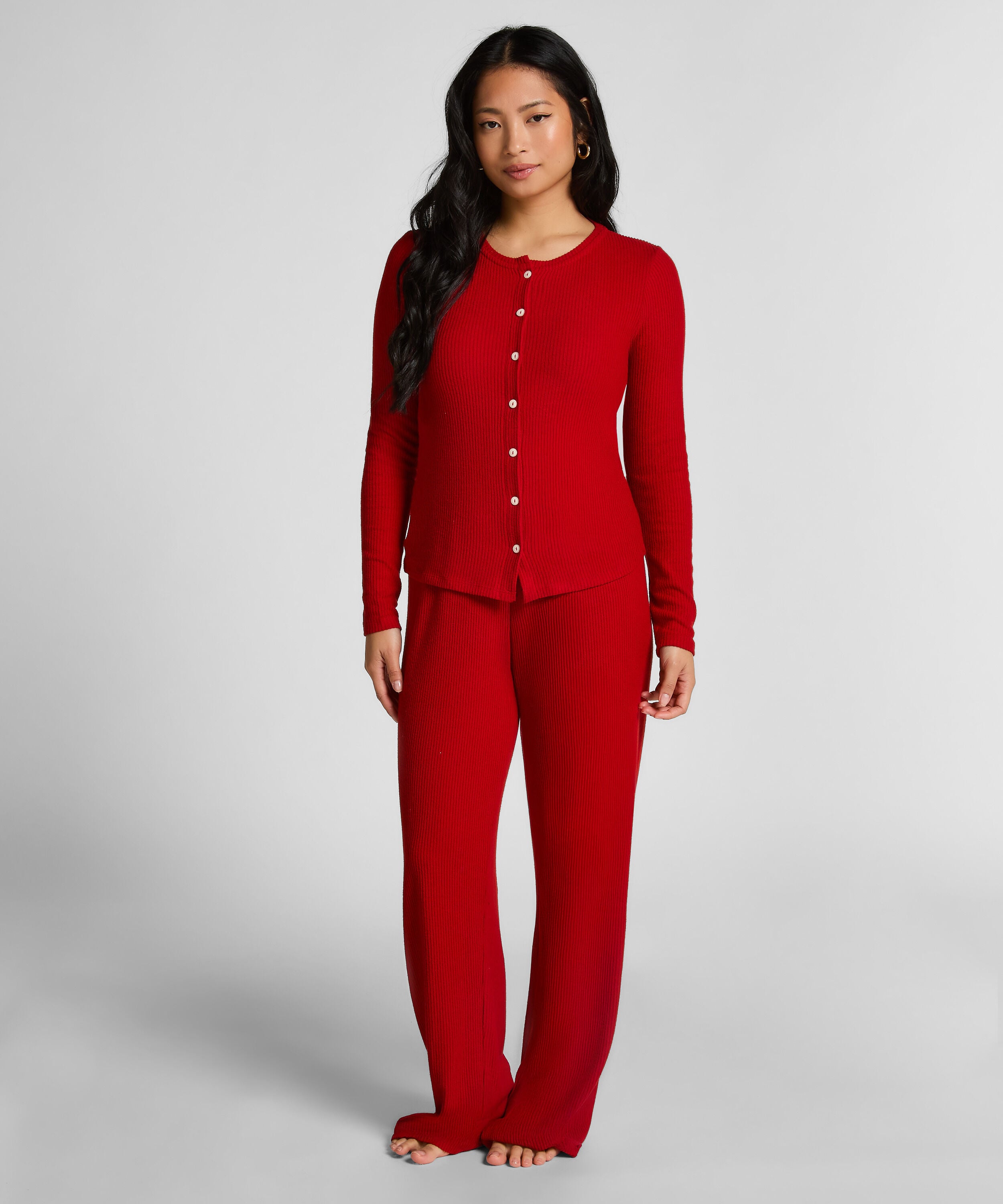Cardigan Ribbed Jersey