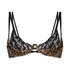 Ellie Half-Padded Cup Underwired Bra, Black