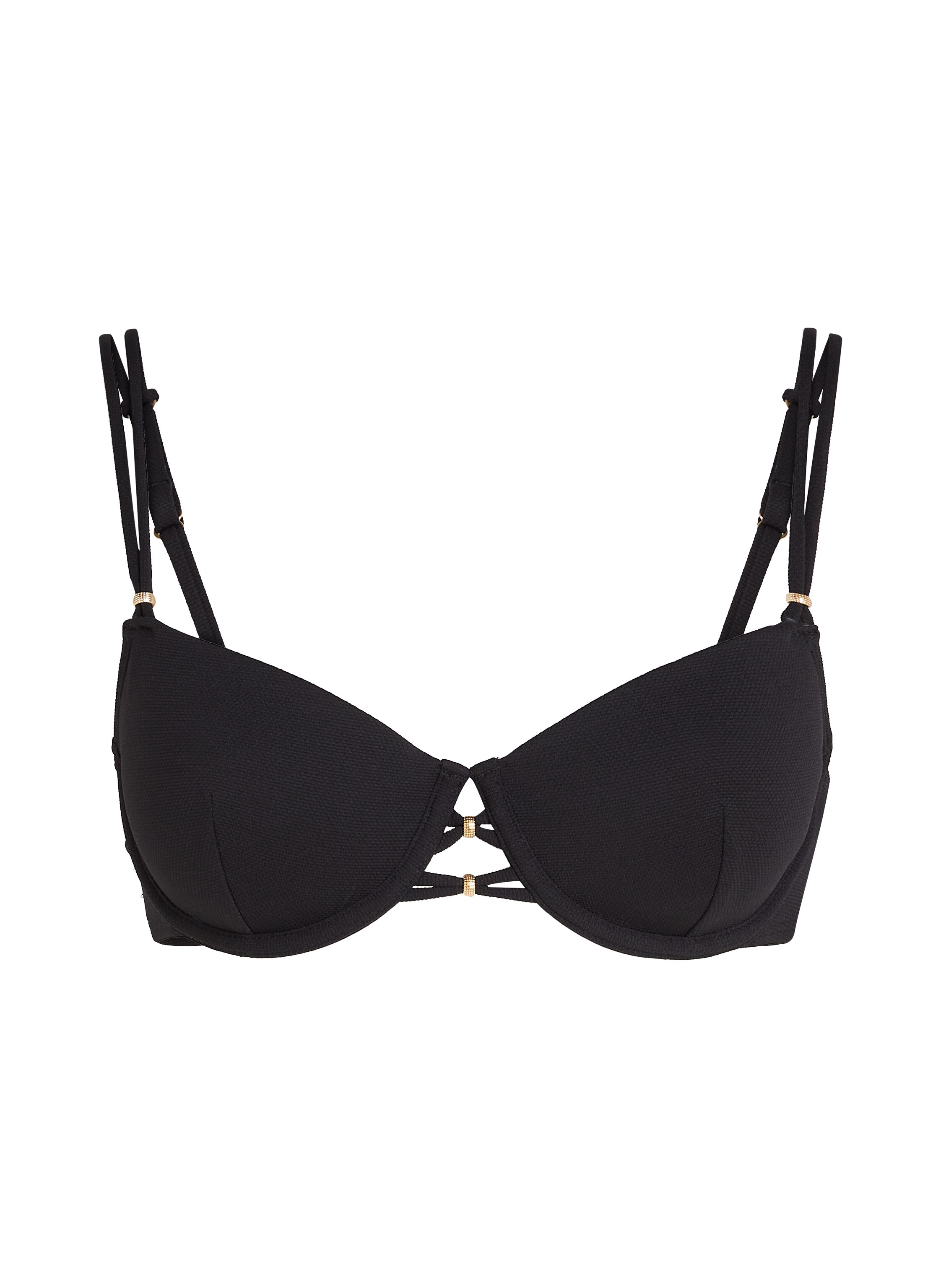 Holbox Bikini Top, Black Holbox Bikini Top, Black