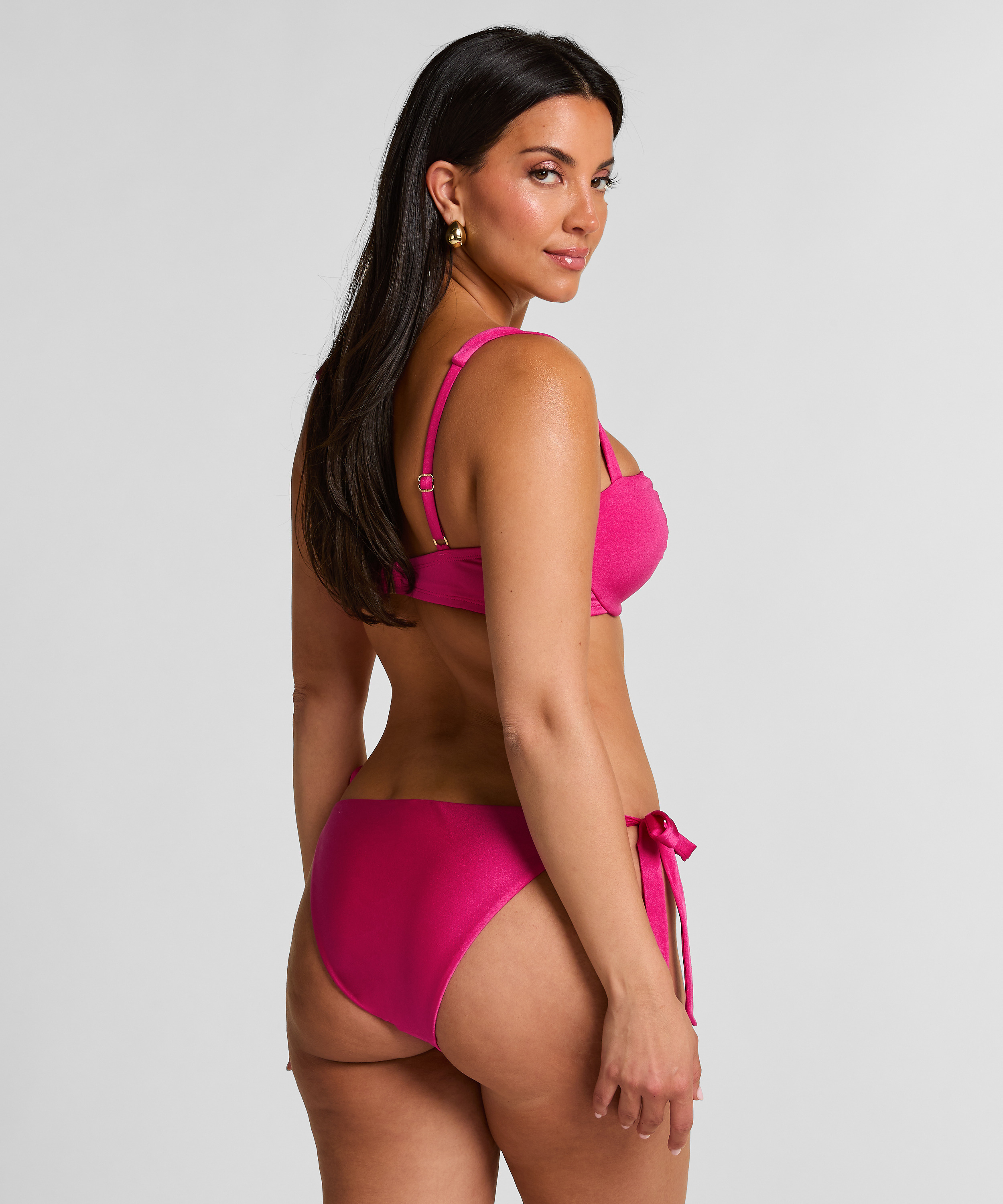 Costa Bikini Top, Pink, main