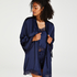 Petite Meili Satin Kimono, Blue