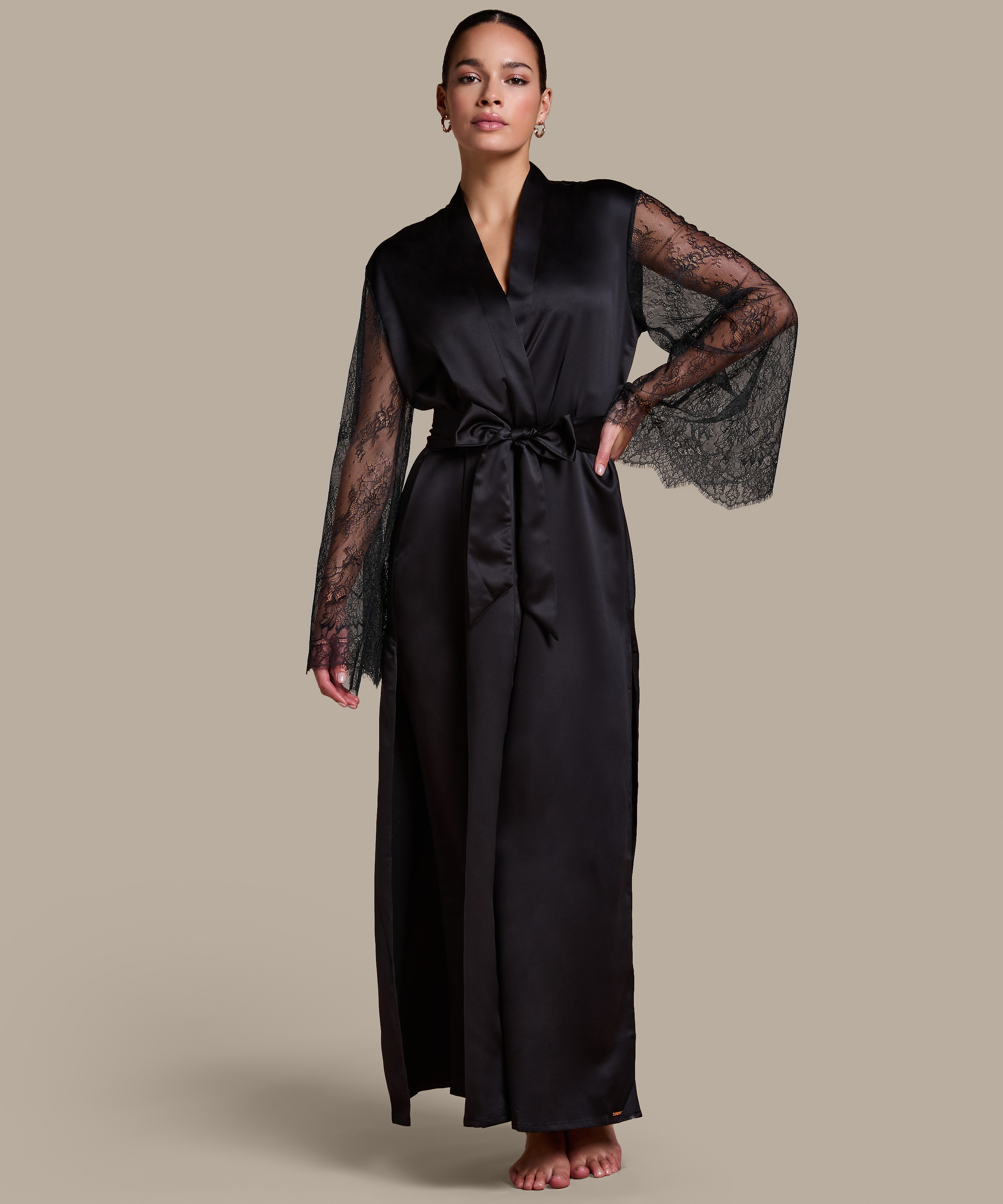 Camille Kimono, Black, main