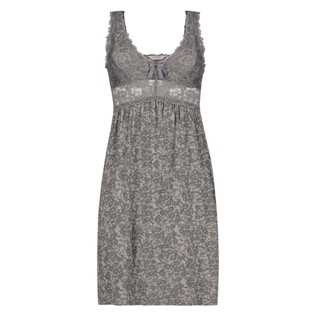 Modal Lace Slip Dress, Pink