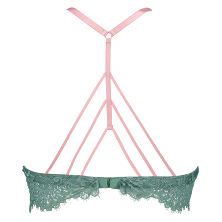 Illuna triangle bralette, Green