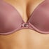 Plunge Padded Underwired Bra, Pink