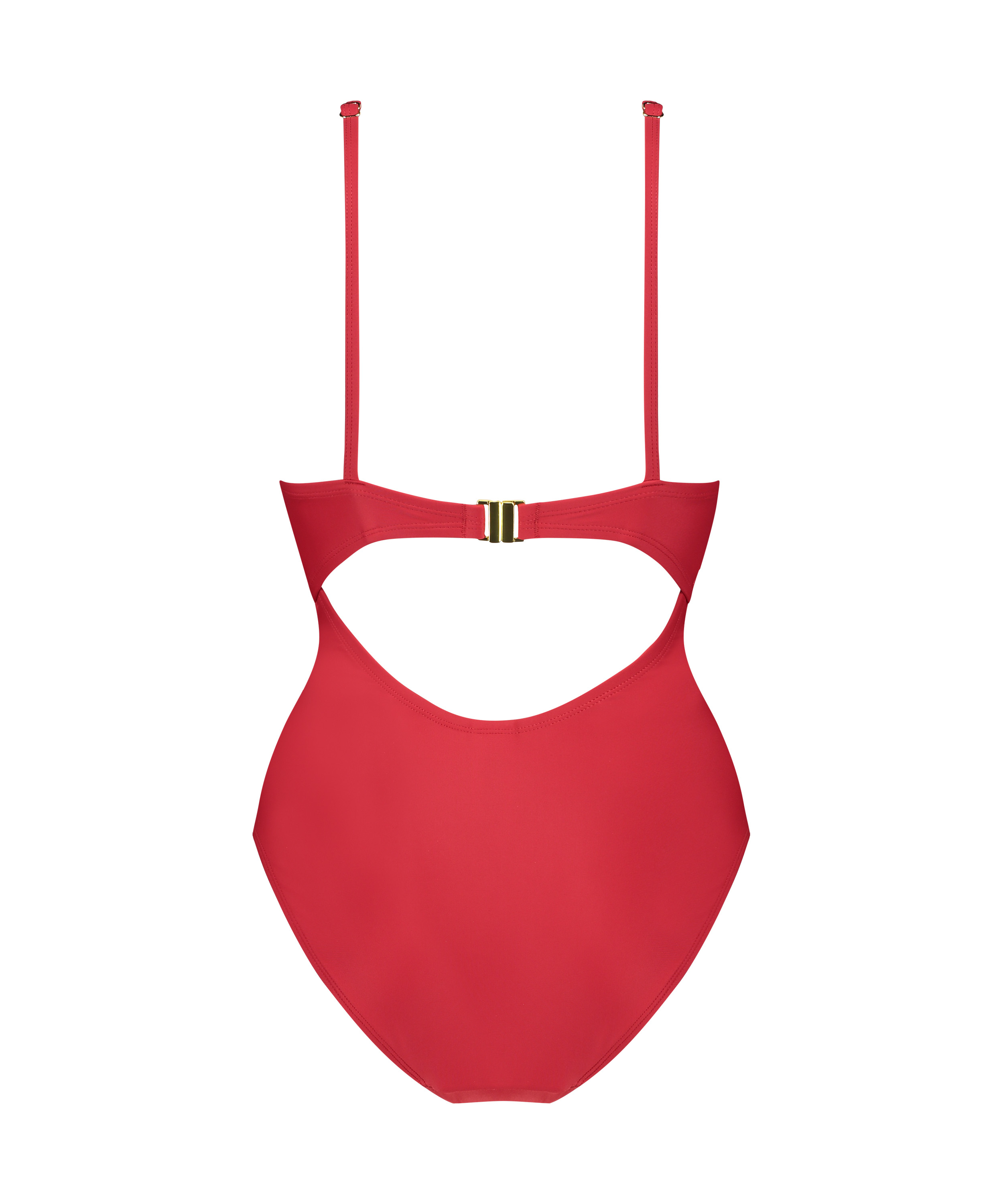 Luxe Shaping Swimsuit, Red, main