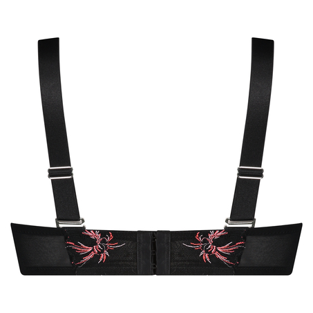 Emily Padded Underwired Bra, Black