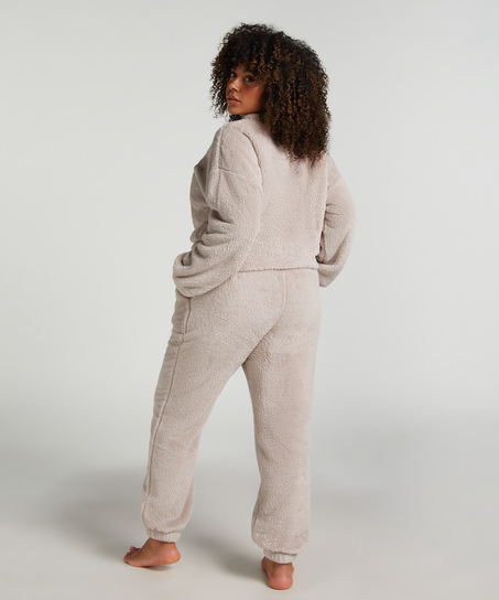 Fleece Snuggle Top, Grey