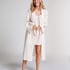 Muslin Robe Long, White