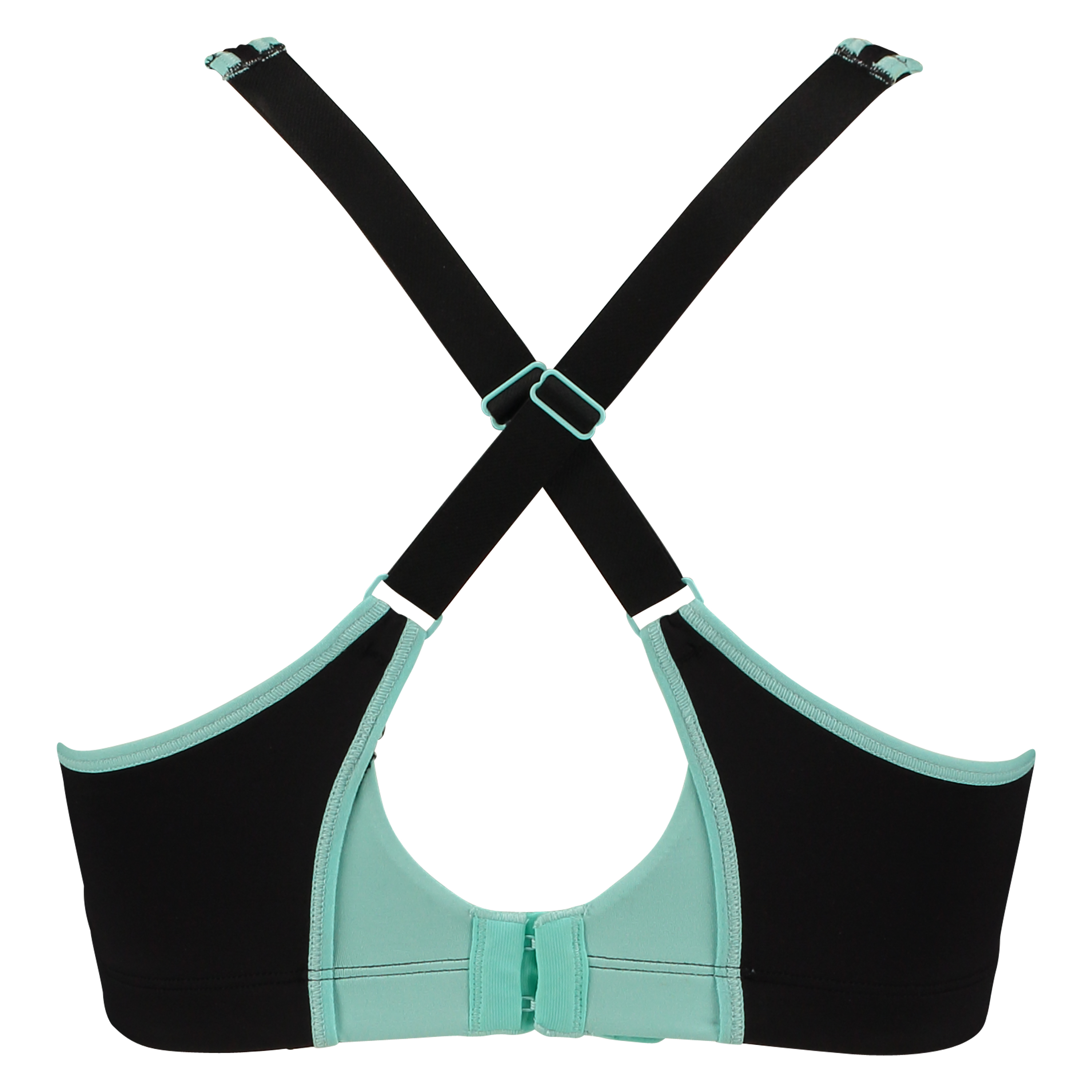 The Athlete sports bra Level 2, Black, main