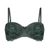 Reeva Padded Strapless Underwired Bra, Green