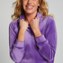 Velours top, Purple