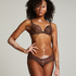 V-shape Mesh Brazilian, Brown