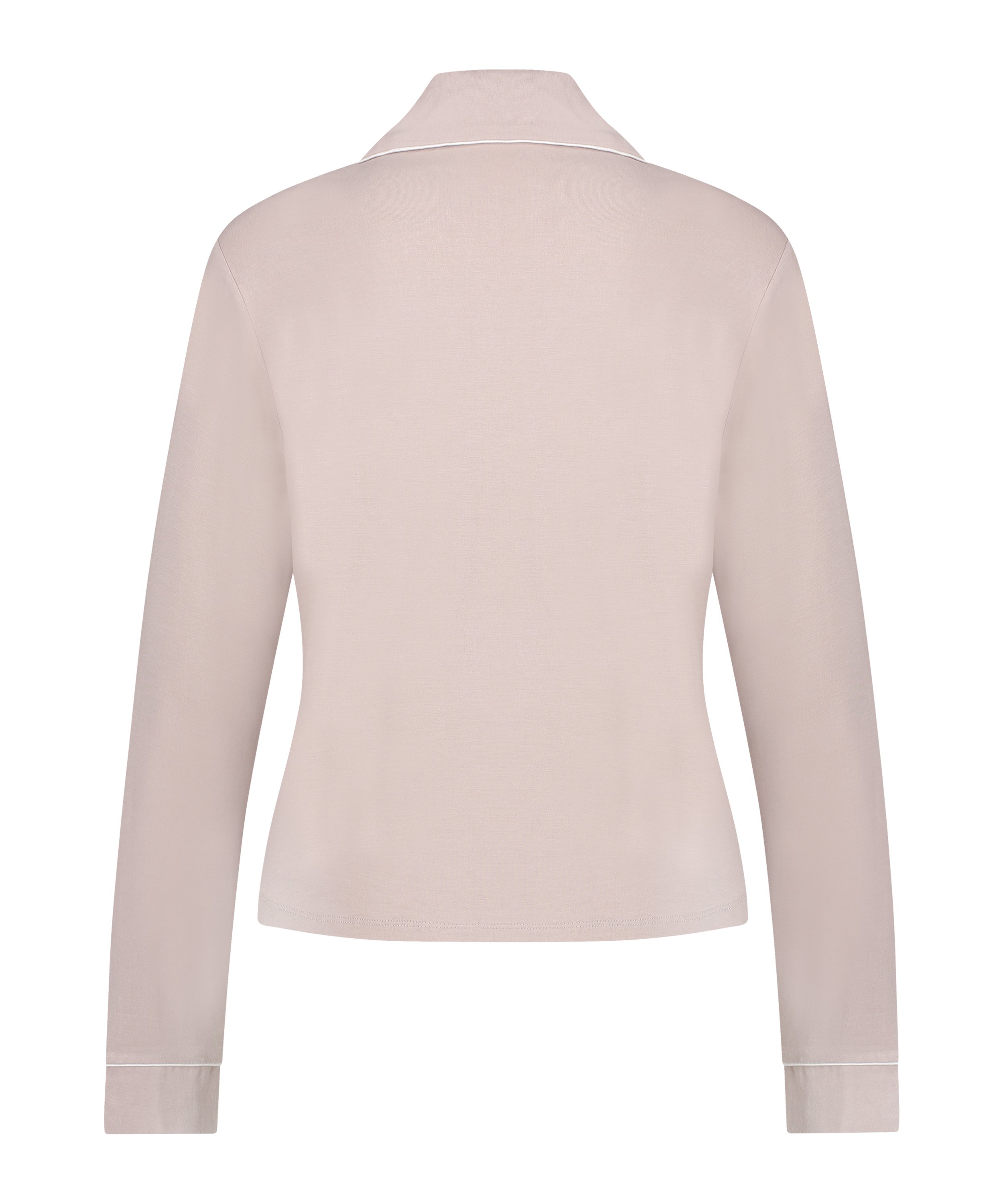 Essential Jersey Long-Sleeved Jacket, Beige, main