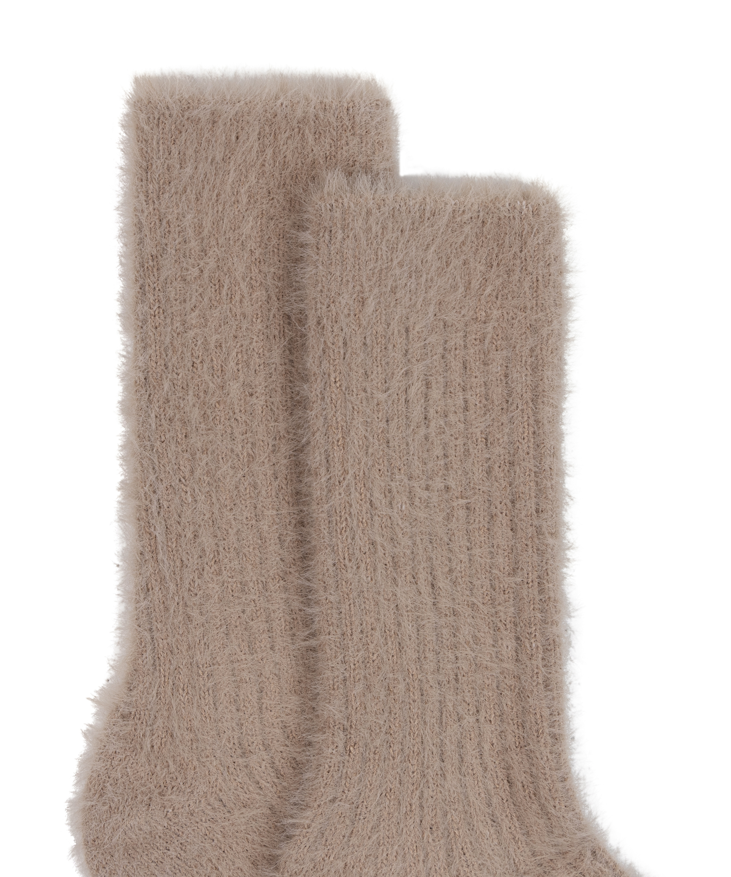 Liv Fluffy Socks, Beige, main