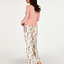 Tall Woven pyjama bottoms, White