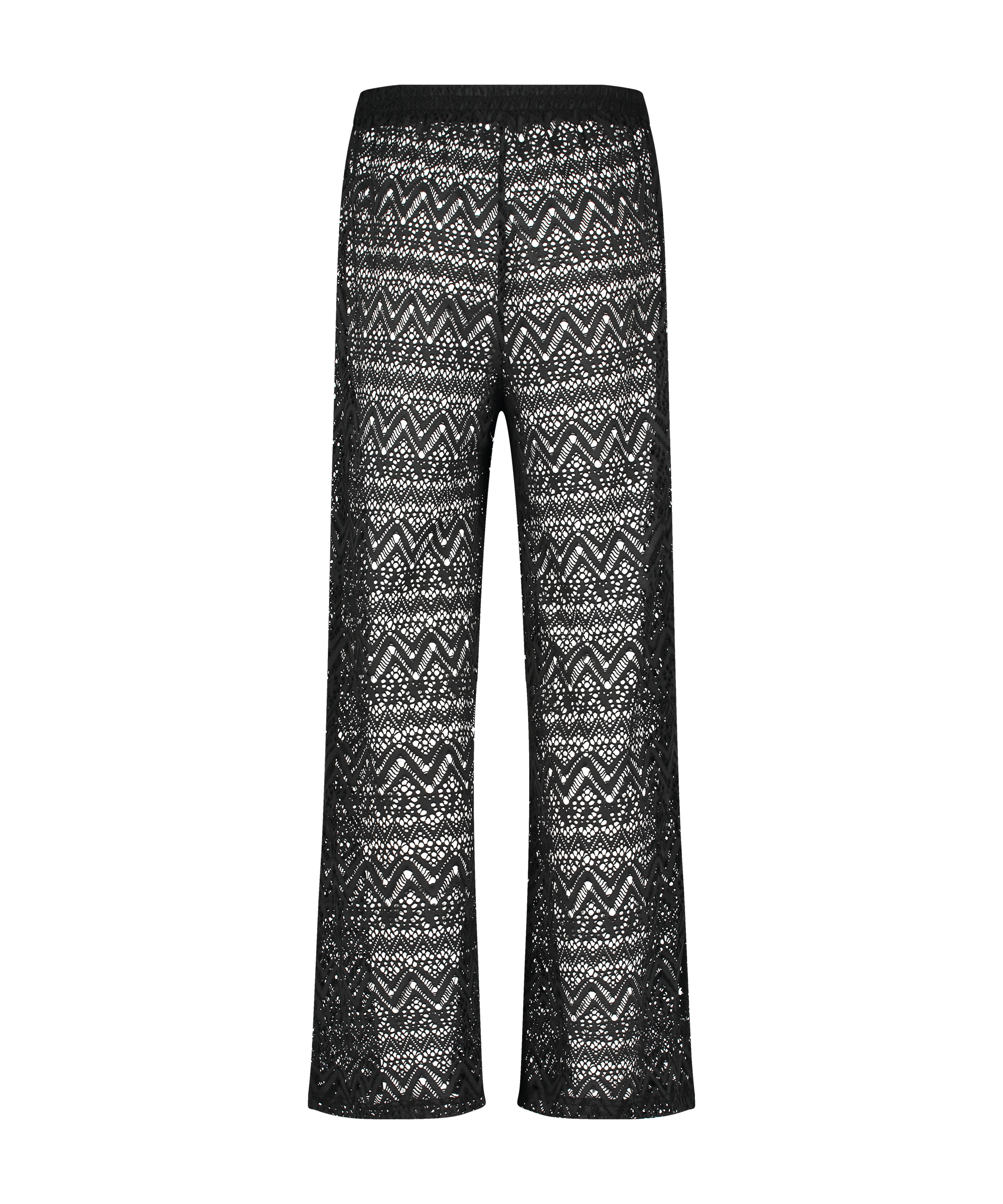 Lace Beach Pant, Black, main