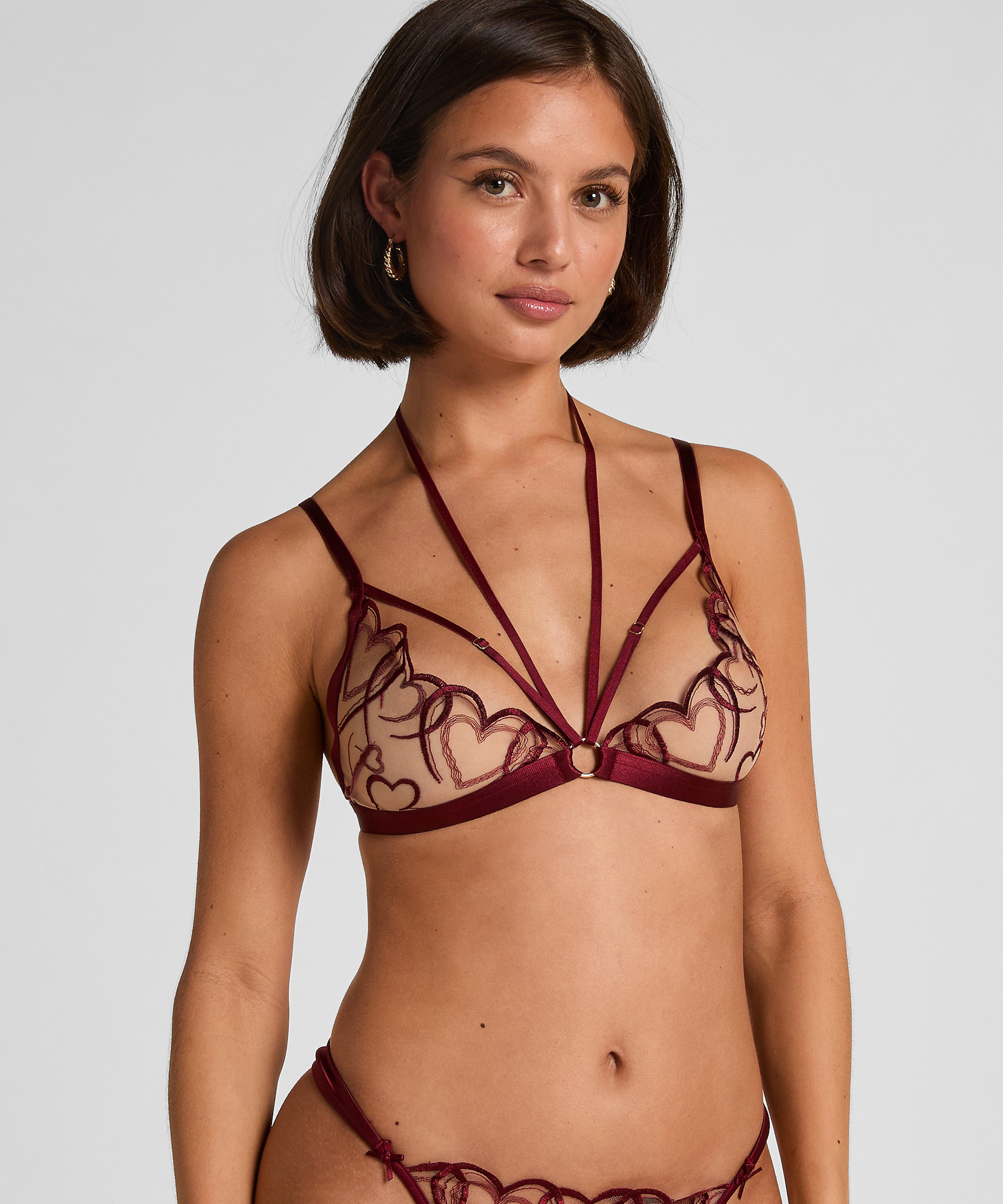 Olivia Harness Top, Red, main