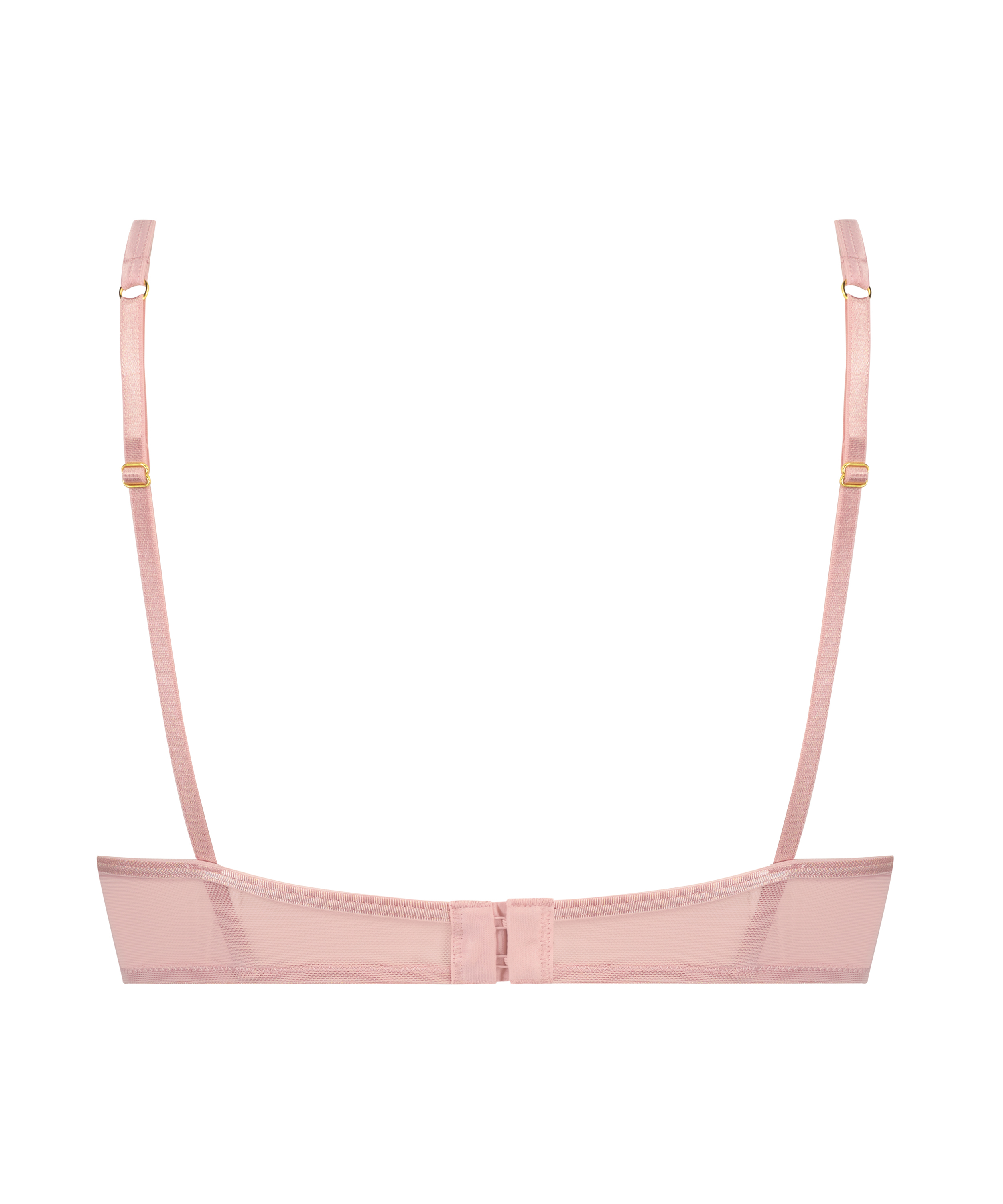Iggy Half-Padded Underwired Longline Bra, Pink, main