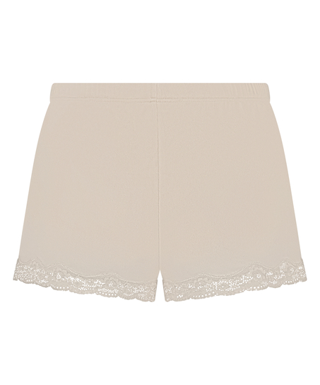 Short Velours Lace, Beige