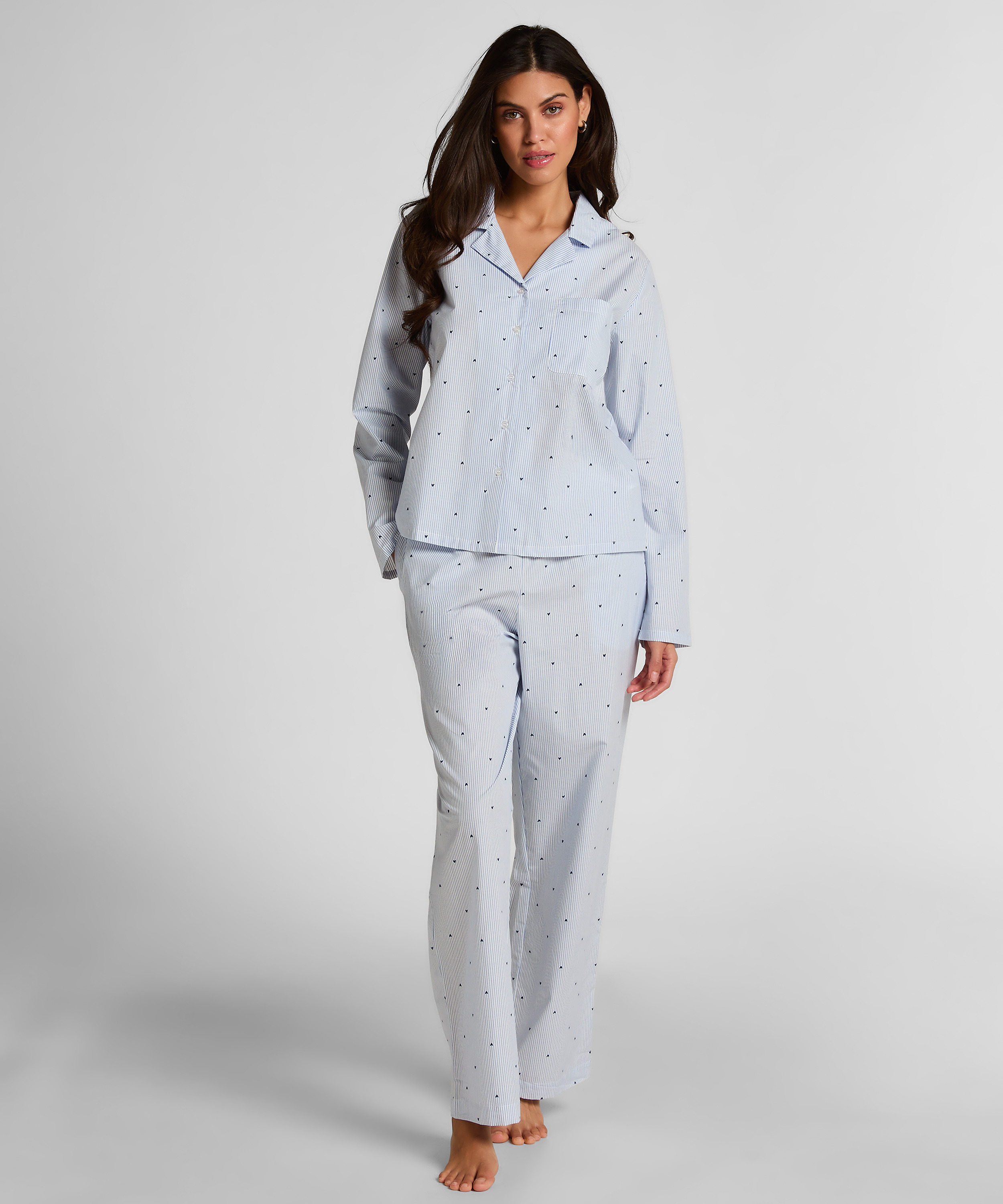 Jacket Cotton, Blue, main