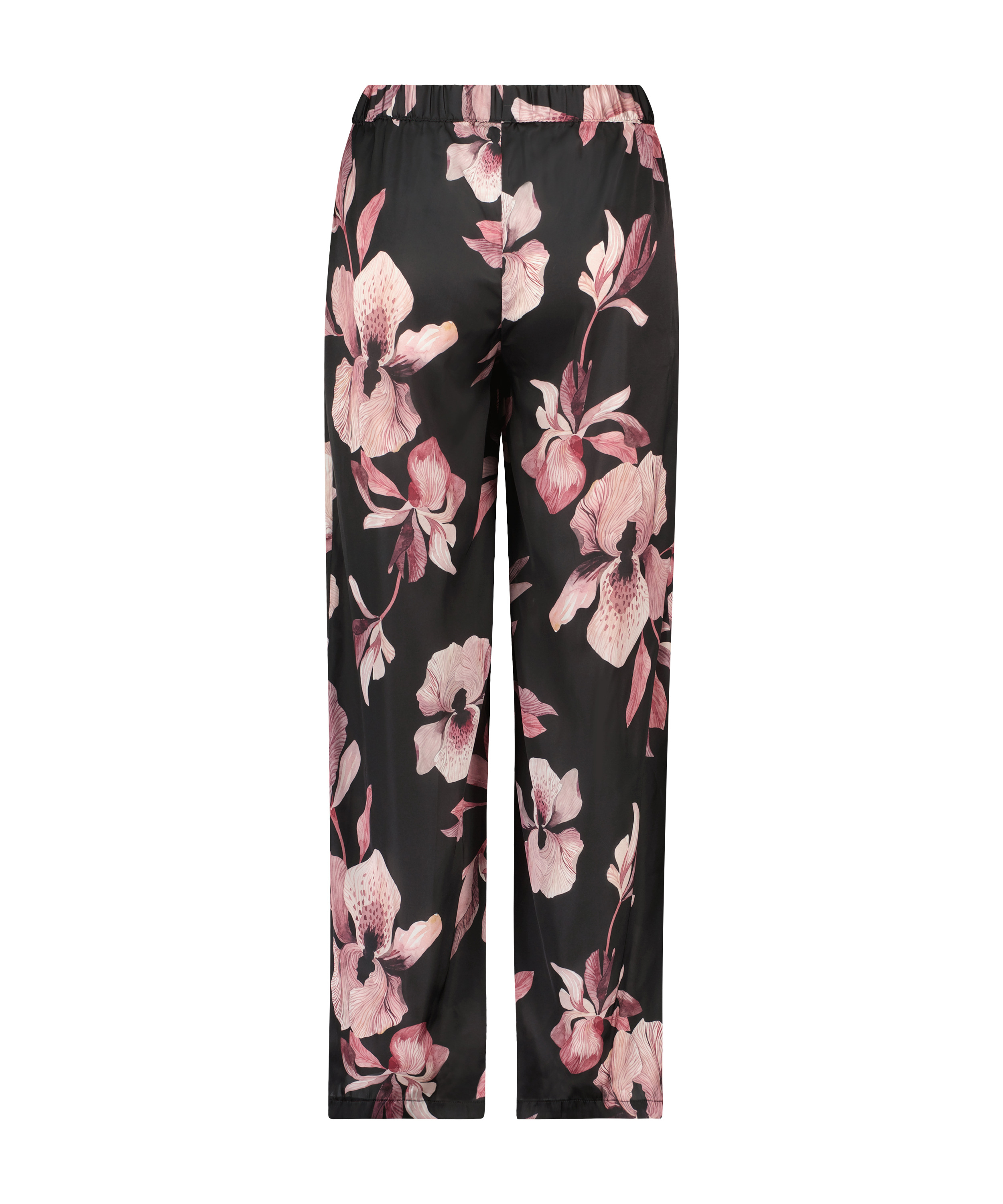 Palazzo Trousers, Black, main