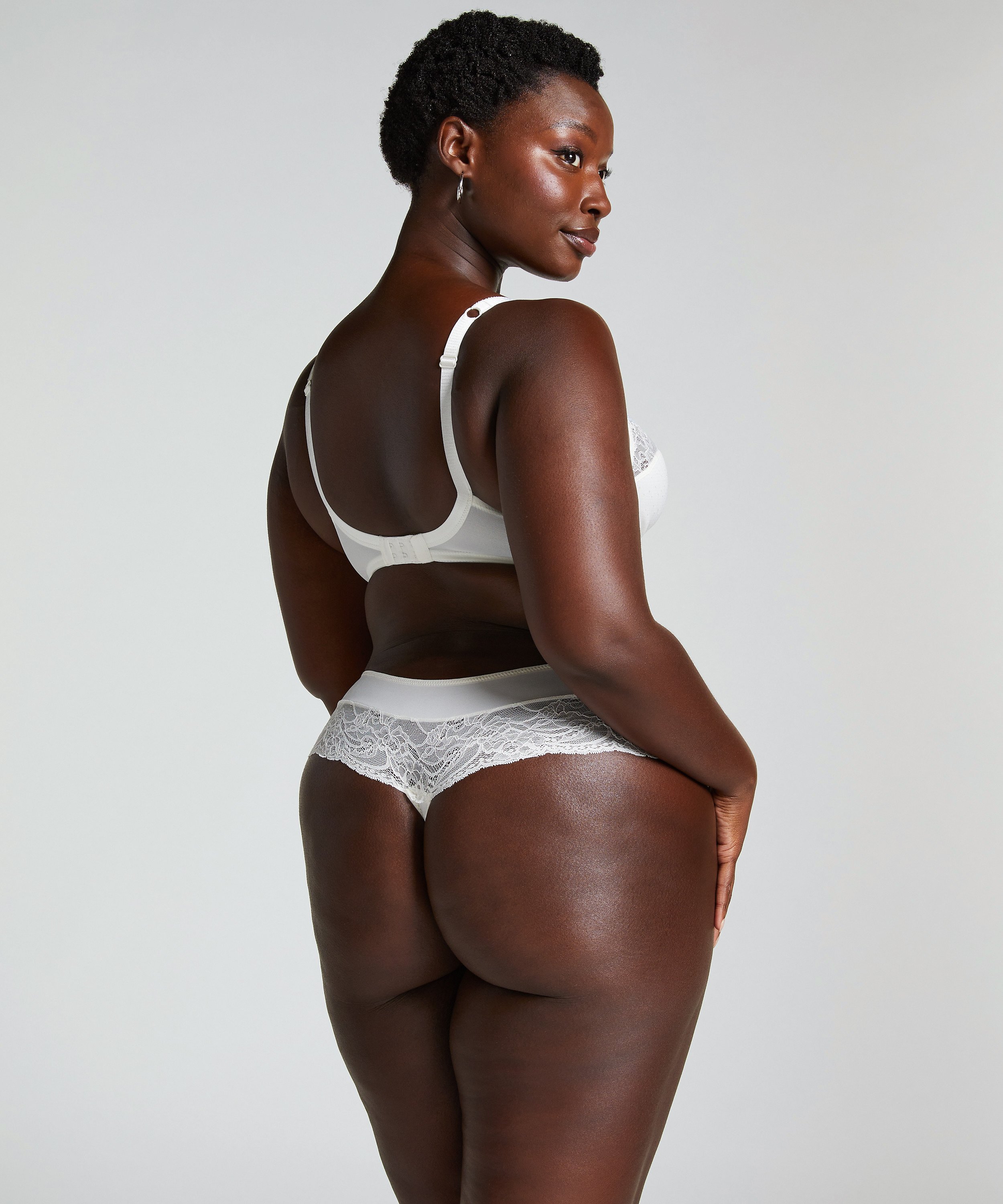 Sophie Non-Padded Underwired Bra, White, main