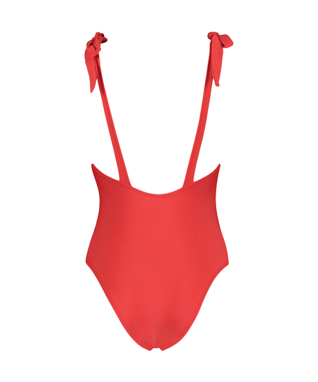Dot Swimsuit, Red