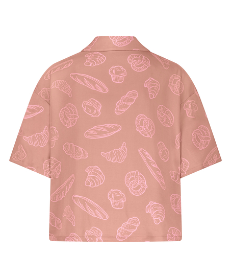 Springbreakers Pyjama Top, Beige