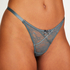 High-cut thong Corby, Blue