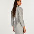 Jacquard Bathrobe, Grey