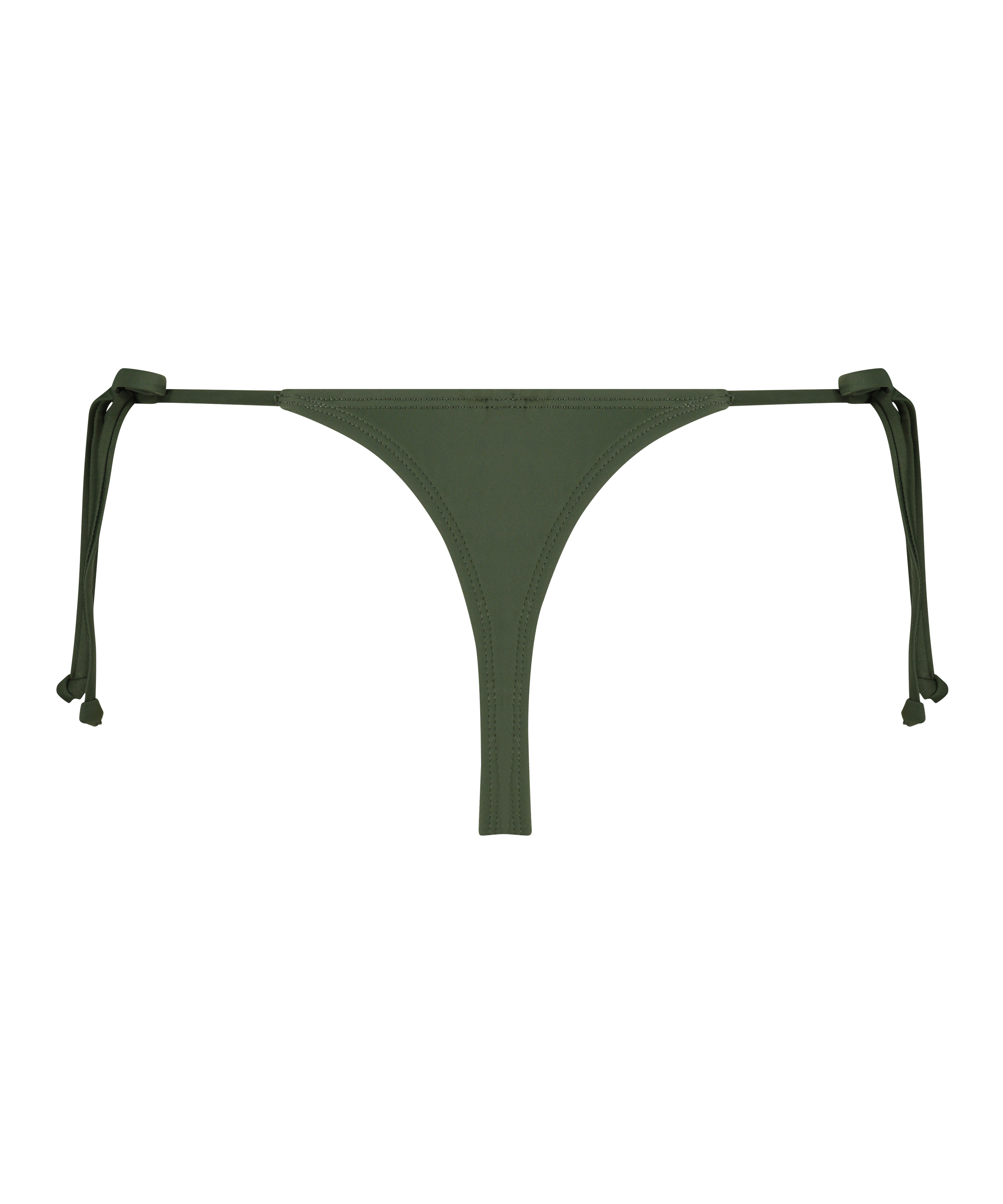Luxe string bikini shorts, Green, main