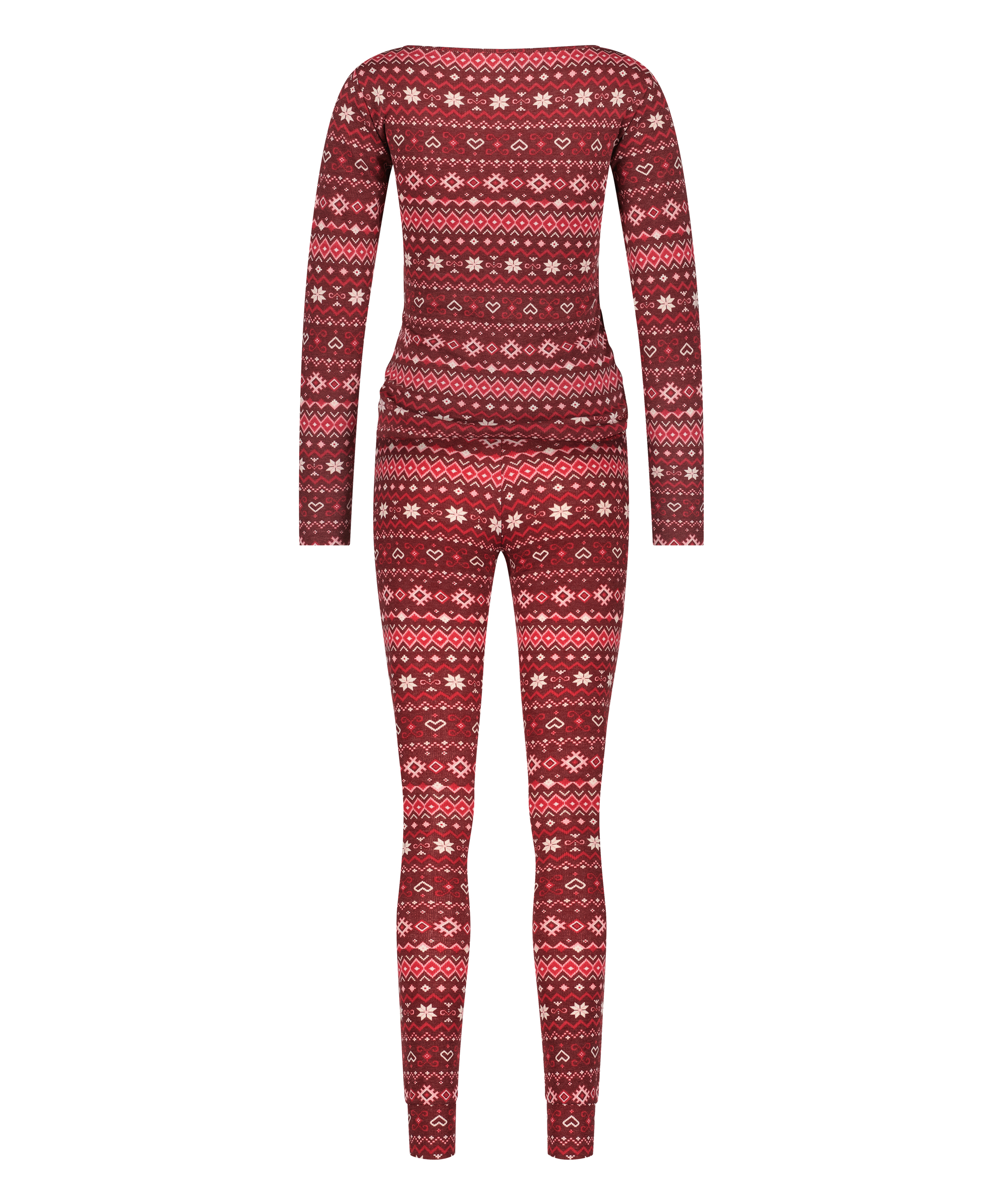 Pajama Set, Red, main