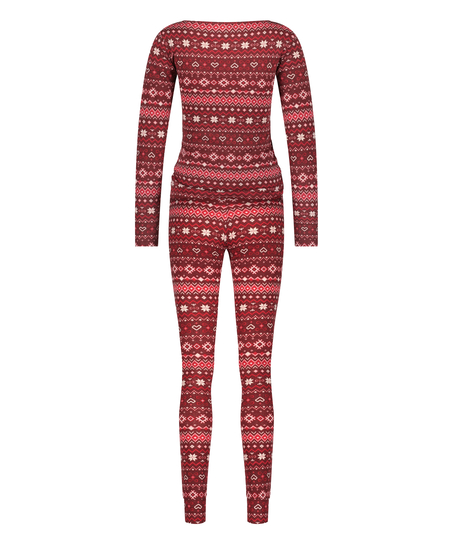 Pajama Set, Red