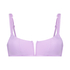 Wakaya Bikini Crop Top, Purple