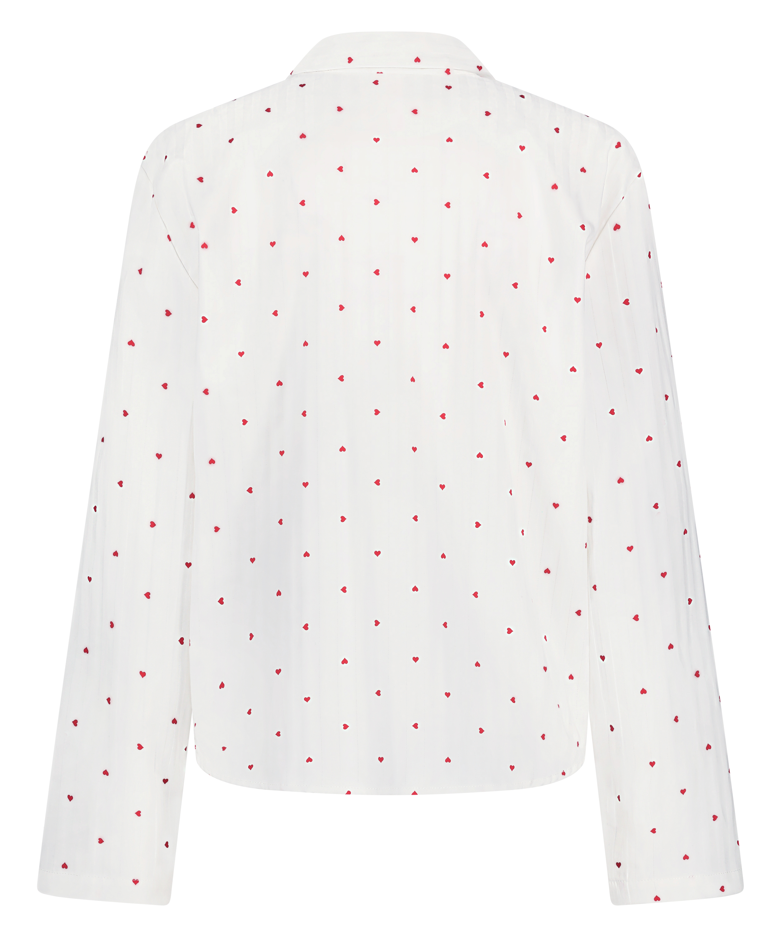 Jacquard Jacket Longsleeve, White, main