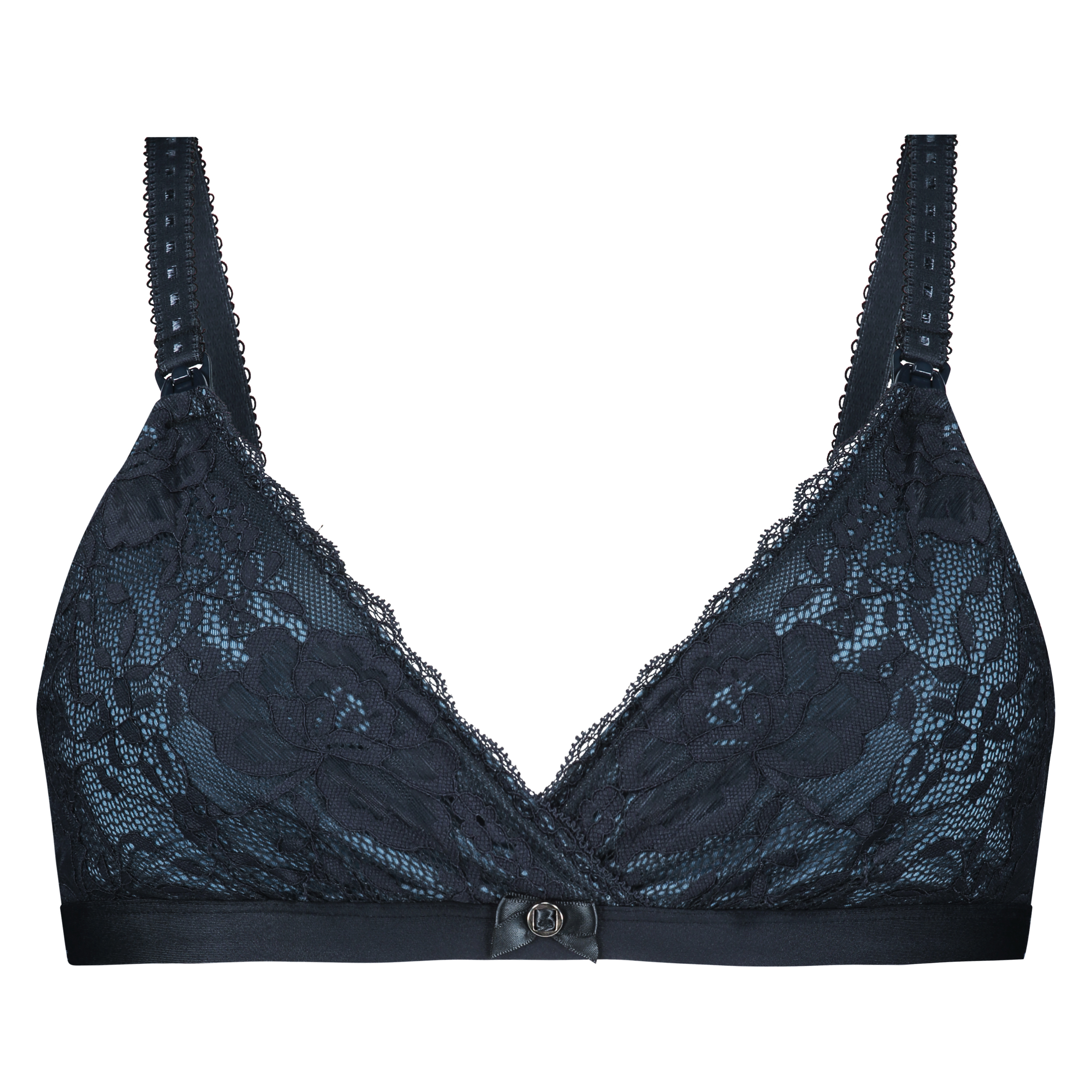 Liz Non-Padded Nursing Bra, Blue, main