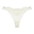 Harmony Highleg Thong, White