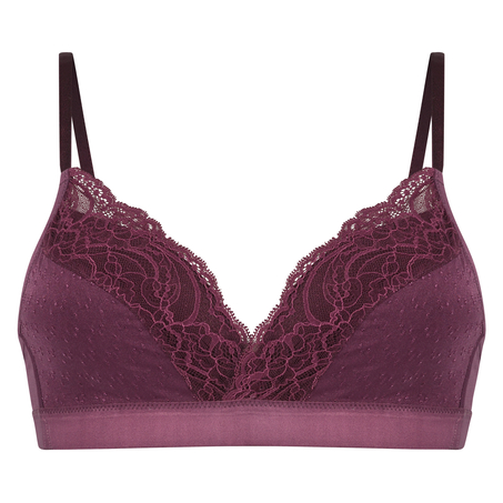 Sophie Padded Non-wired Bra, Purple