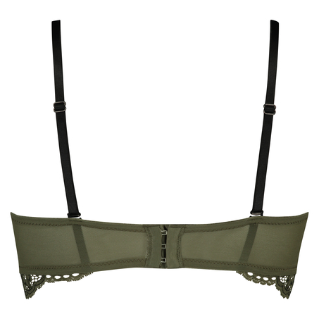 Xiomara Padded Longline Underwired Bra, Green