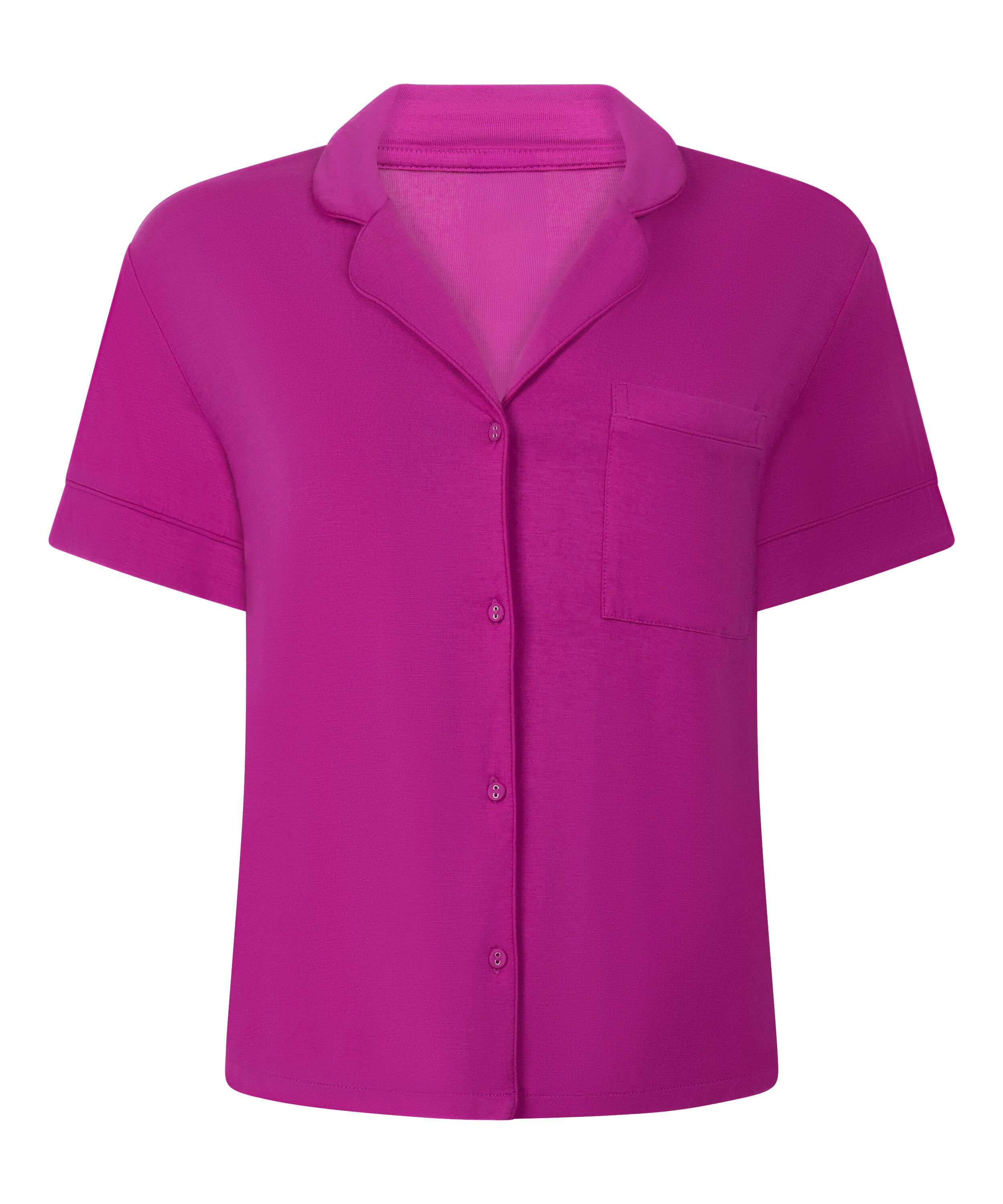 Essential Jersey Short-Sleeved Jacket, Pink