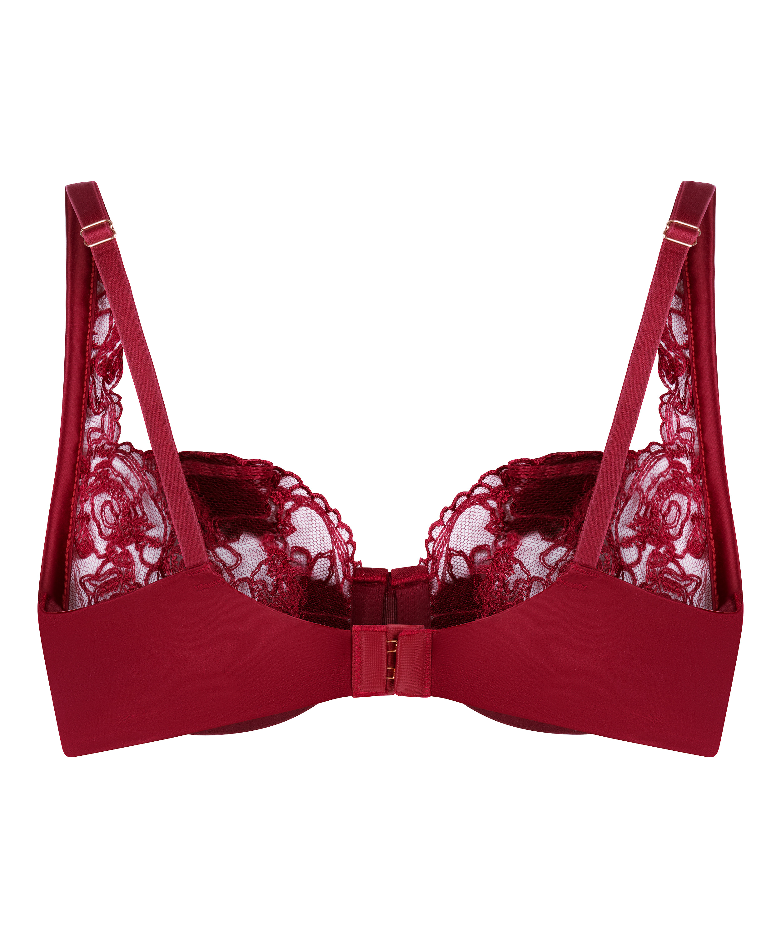 Catherine Non-Padded Underwired Bra, Red, main