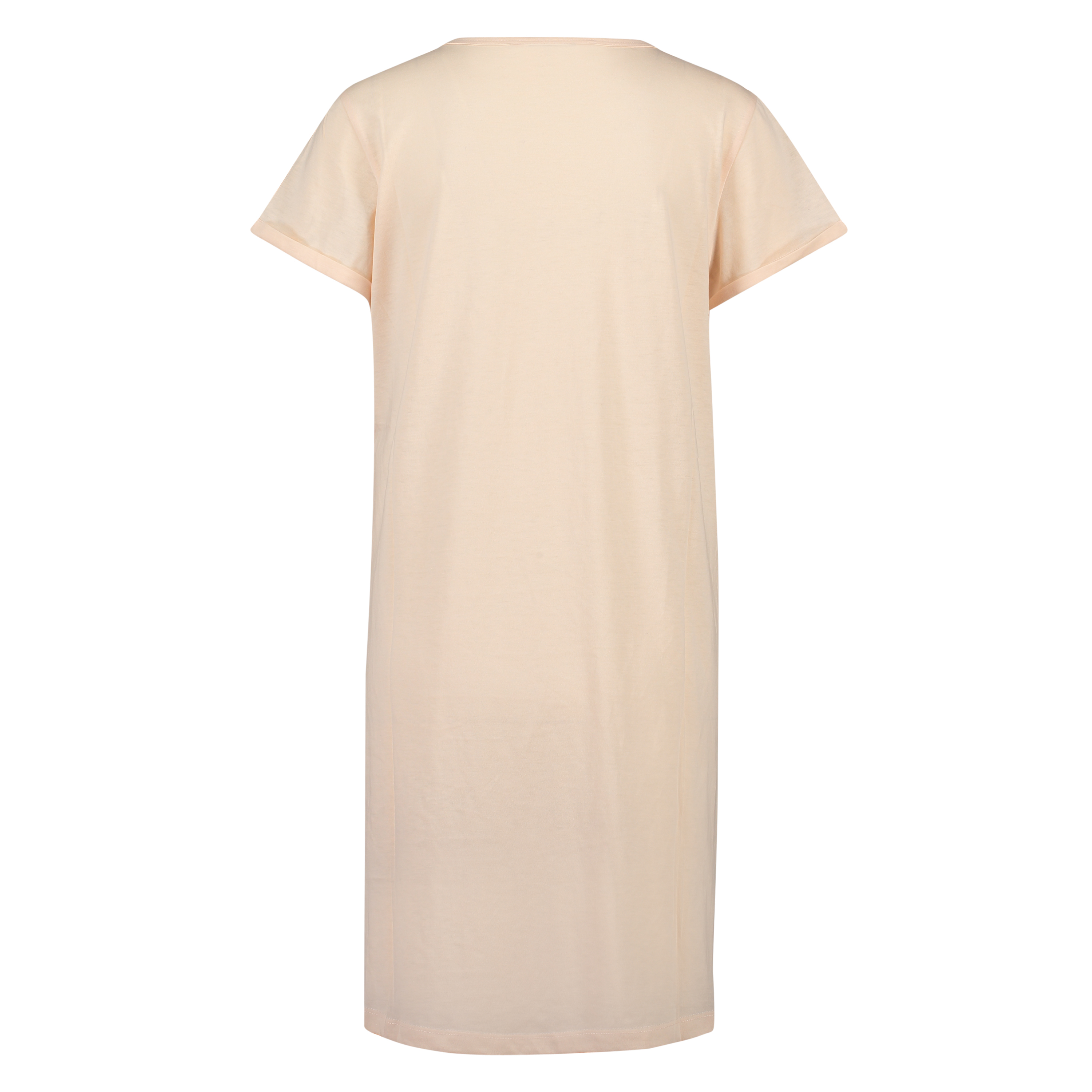 Nightshirt V-neck, Pink, main