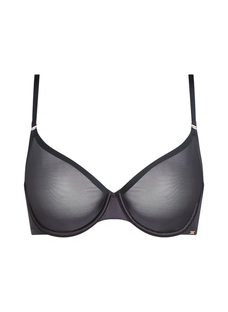 Essential non-padded underwired bra, Black