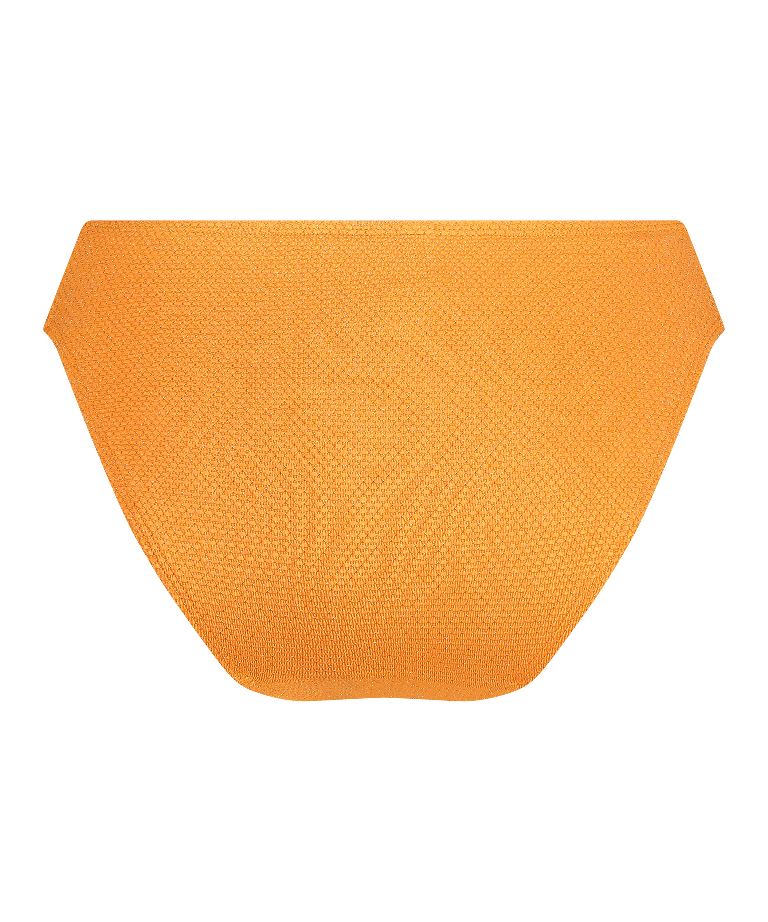 Scallop Lurex Rio Bikini Bottoms, Orange, main