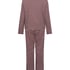 Pyjamaset Cotton Jersey, Purple