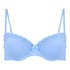 Lola Padded Underwired Bra, Blue