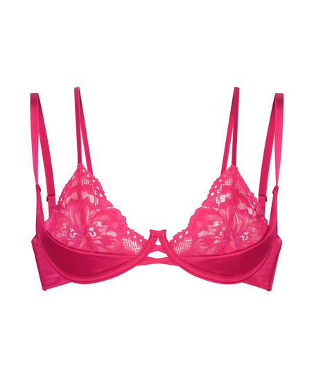 Ellie Half-Padded Cup Underwired Bra, Pink